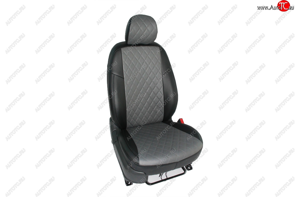 6 999 р. Чехлы для сидений SeiNtex (экокожа) Chevrolet Aveo T250 хэтчбек 5 дв рестайлинг (2006-2011)  с доставкой в г. Керчь