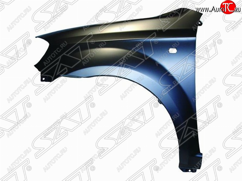 3 899 р. Левое переднее крыло SAT (пр-во Тайвань)  Chevrolet Aveo  T250 (2006-2011) седан рестайлинг (Неокрашенное)  с доставкой в г. Керчь