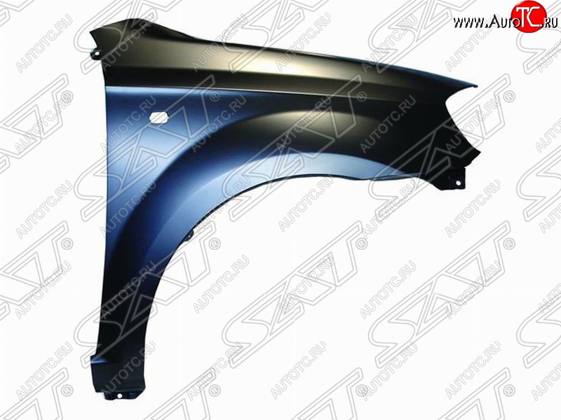 3 899 р. Правое переднее крыло SAT (пр-во Тайвань)  Chevrolet Aveo  T250 (2006-2011) седан рестайлинг (Неокрашенное)  с доставкой в г. Керчь