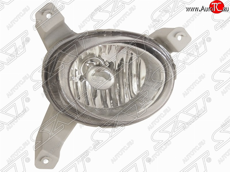 649 р. Правая противотуманная фара SAT (хрусталь) Chevrolet Aveo T250 седан рестайлинг (2006-2011)  с доставкой в г. Керчь