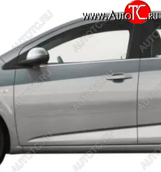 36 999 р. Передняя левая дверь O.E.M Chevrolet Aveo T300 седан (2011-2015) (неокрашенная)  с доставкой в г. Керчь