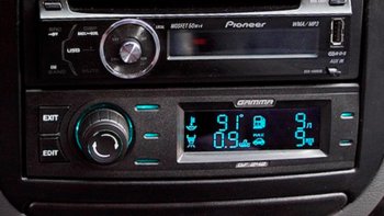 11 899 р. Бортовой компьютер с синей подсветкой Gamma GF 241 Chevrolet Lacetti седан (2002-2013)  с доставкой в г. Керчь. Увеличить фотографию 2