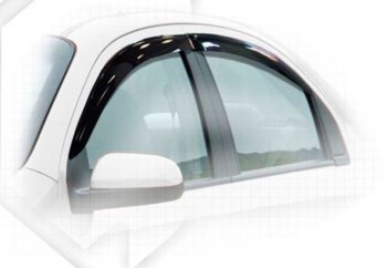 Дефлектора окон CA-Plastiс Chevrolet Aveo T250 седан рестайлинг (2006-2011)