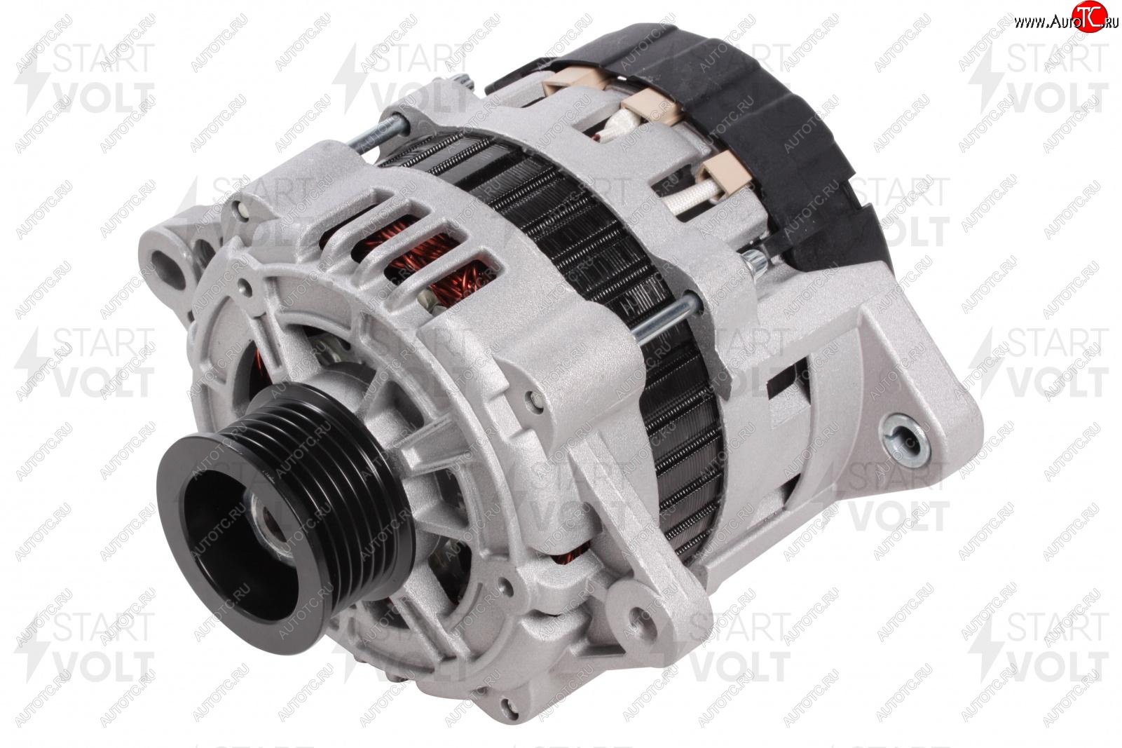 6 299 р. Генератор (85A, 14V) (1.4/1.6) START VOLT Chevrolet Aveo T250 седан рестайлинг (2006-2011)  с доставкой в г. Керчь