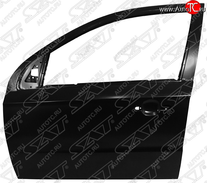 15 949 р. Левая дверь передняя SAT Chevrolet Aveo T250 седан рестайлинг (2006-2011) (Неокрашенная)  с доставкой в г. Керчь
