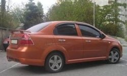5 099 р. Пороги накладки CT v2 Chevrolet Aveo T250 седан рестайлинг (2006-2011) (Неокрашенные)  с доставкой в г. Керчь. Увеличить фотографию 3