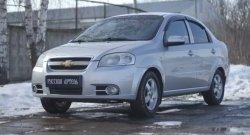 1 099 р. Защитная сетка решетки переднего бампера RA Chevrolet Aveo T250 седан рестайлинг (2006-2011)  с доставкой в г. Керчь. Увеличить фотографию 4