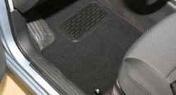 339 р. Коврики в салон Element 4 шт. (текстиль) Chevrolet Aveo T200 седан (2003-2008)  с доставкой в г. Керчь. Увеличить фотографию 3