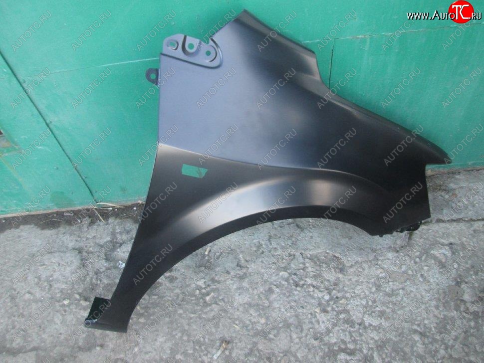 2 549 р. Крыло переднее SPARD (с отв. под повторитель, правое) Chevrolet Aveo T300 седан (2011-2015) (Неокрашенное)  с доставкой в г. Керчь