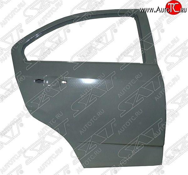 13 649 р. Правая дверь задняя SAT Chevrolet Aveo T300 седан (2011-2015) (Неокрашенная)  с доставкой в г. Керчь