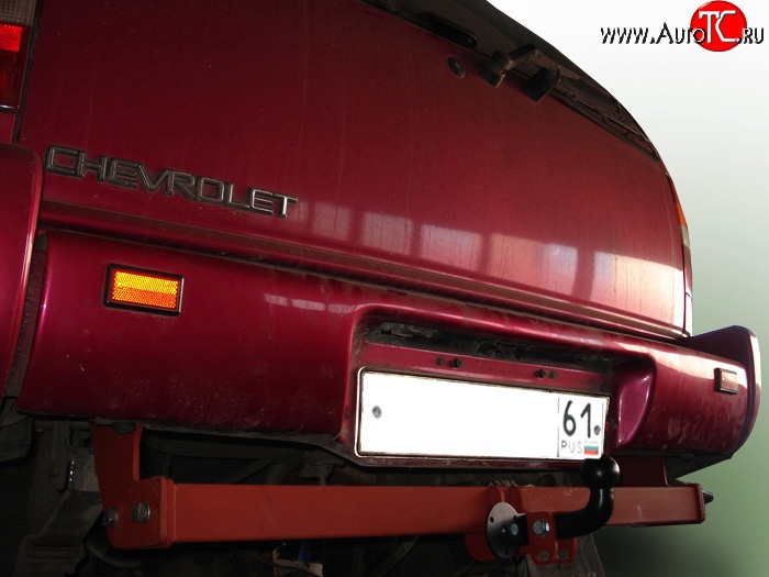 6 549 р. Фаркоп Лидер Плюс  Chevrolet Blazer  S15 (1995-1997) 5 дв. дорестайлинг (Без электропакета)  с доставкой в г. Керчь