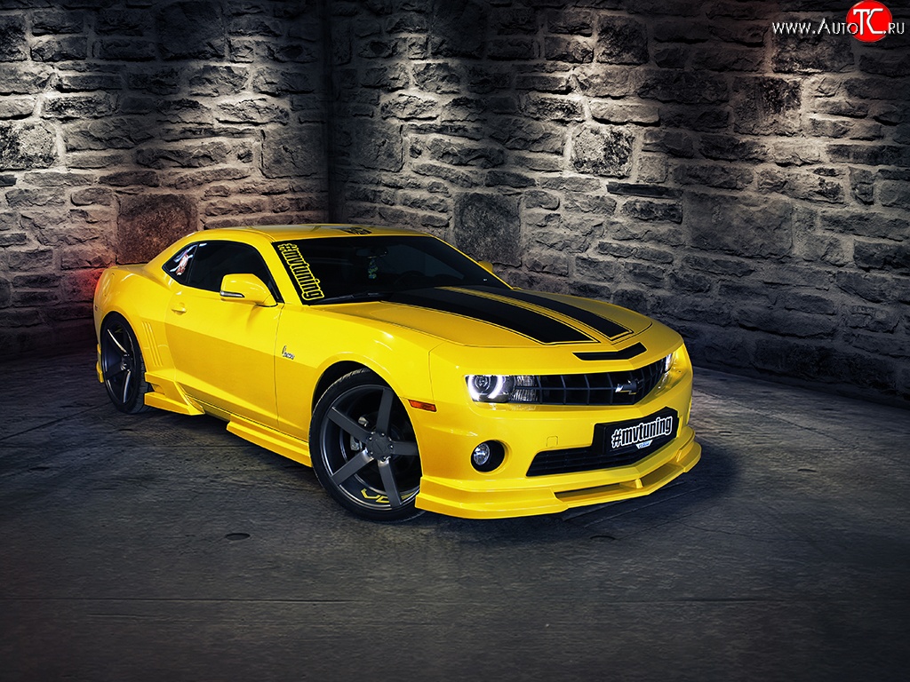 18 999 р. Накладка на передний бампер Sport  Chevrolet Camaro (2008-2014) дорестайлинг (Неокрашенная)  с доставкой в г. Керчь