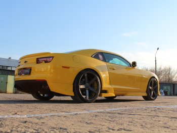 27 499 р. Пороги накладки MV Tuning. Chevrolet Camaro дорестайлинг (2008-2014) (Неокрашенные)  с доставкой в г. Керчь. Увеличить фотографию 3