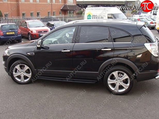 8 699 р. Пороги CT Chevrolet Captiva  дорестайлинг (2006-2011)  с доставкой в г. Керчь