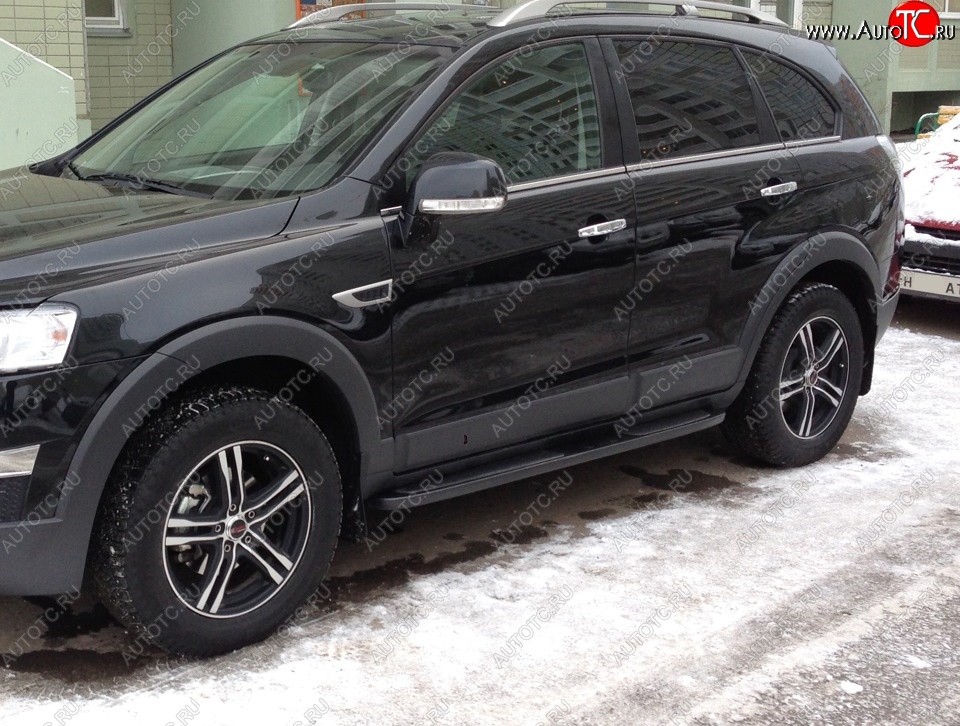12 999 р. Пороги Sport Chevrolet Captiva  дорестайлинг (2006-2011)  с доставкой в г. Керчь