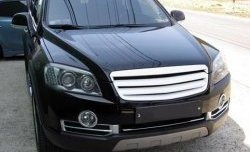 5 999 р. Решётка радиатора CT Chevrolet Captiva  дорестайлинг (2006-2011) (Неокрашенная)  с доставкой в г. Керчь. Увеличить фотографию 3