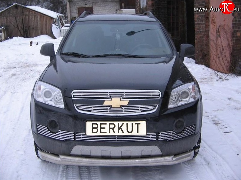 5 199 р. Декоративная вставка решетки радиатора Berkut Chevrolet Captiva  дорестайлинг (2006-2011)  с доставкой в г. Керчь