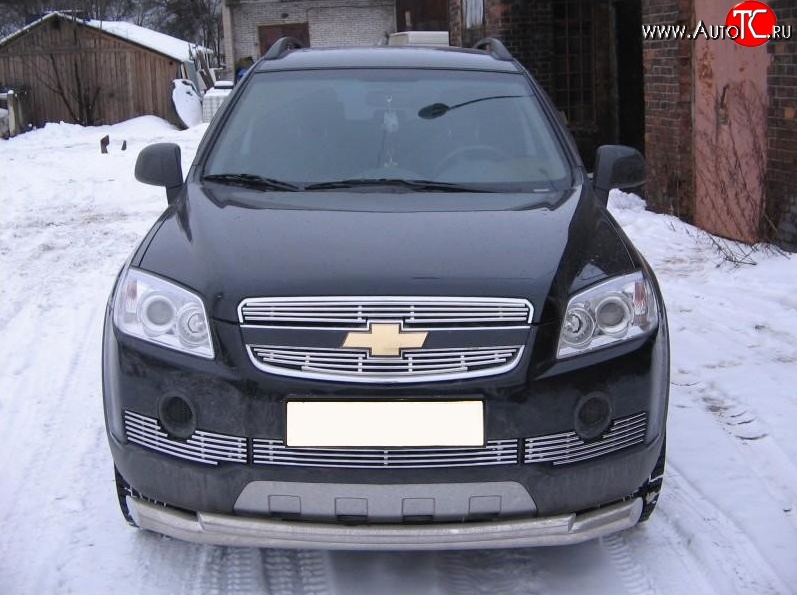 7 699 р. Декоративная вставка воздухозаборника Berkut Chevrolet Captiva  дорестайлинг (2006-2011)  с доставкой в г. Керчь