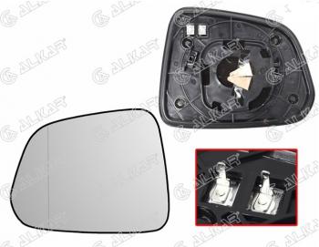 Левое полотно зеркала ALCAR (асферическое с обогревом) Chevrolet Captiva 1-ый рестайлинг (2011-2013)