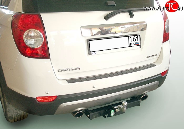 69 999 р. Фаркоп Лидер Плюс (до 2000 кг) Chevrolet Captiva 2-ой рестайлинг (2013-2016) (Без электропакета)  с доставкой в г. Керчь