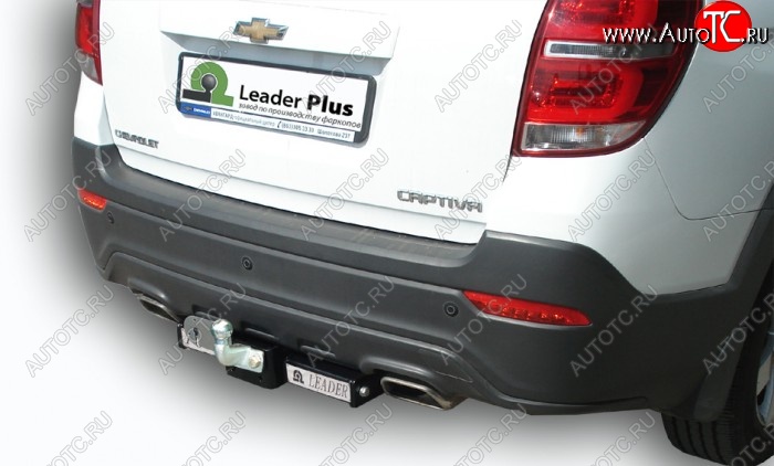 70 999 р. Фаркоп Лидер Плюс (съемный шар тип F, с нержавеющей пластиной) Chevrolet Captiva  дорестайлинг (2006-2011) (Без электропакета)  с доставкой в г. Керчь