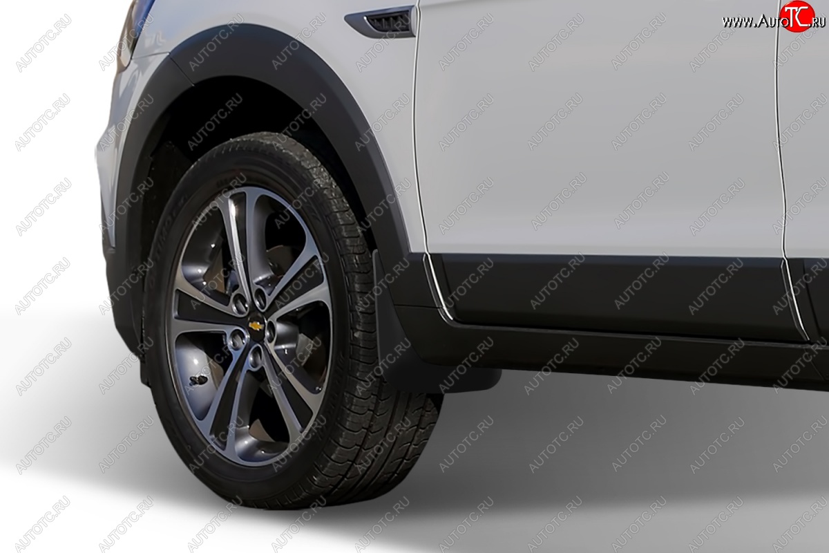 4 799 р. Брызговики передние Frosch Chevrolet Captiva 2-ой рестайлинг (2013-2016)  с доставкой в г. Керчь