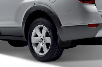 4 799 р. Брызговики задние Frosch Chevrolet Captiva 2-ой рестайлинг (2013-2016)  с доставкой в г. Керчь. Увеличить фотографию 2