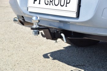 11 719 р. Фаркоп Petroil Tuning (съемный квадрат) Chevrolet Captiva 2-ой рестайлинг (2013-2016)  с доставкой в г. Керчь. Увеличить фотографию 4