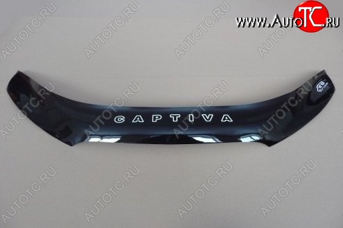 999 р. Дефлектор капота Russtal Chevrolet Captiva 1-ый рестайлинг (2011-2013)  с доставкой в г. Керчь