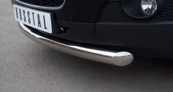 15 549 р. Одинарная защита переднего бампера диаметром 76 мм SLITKOFF  Chevrolet Captiva (2011-2013) 1-ый рестайлинг  с доставкой в г. Керчь. Увеличить фотографию 3