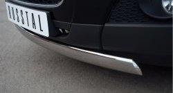 12 499 р. Защита переднего бампера (Ø75х42 мм, нержавейка) Russtal Chevrolet Captiva 1-ый рестайлинг (2011-2013)  с доставкой в г. Керчь. Увеличить фотографию 3