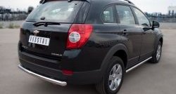 52 999 р. Защита порогов из круглой трубы диаметром 63 мм Russtal Chevrolet Captiva 1-ый рестайлинг (2011-2013) (Защита порогов с со скосами на торцах (вариант 1))  с доставкой в г. Керчь. Увеличить фотографию 12