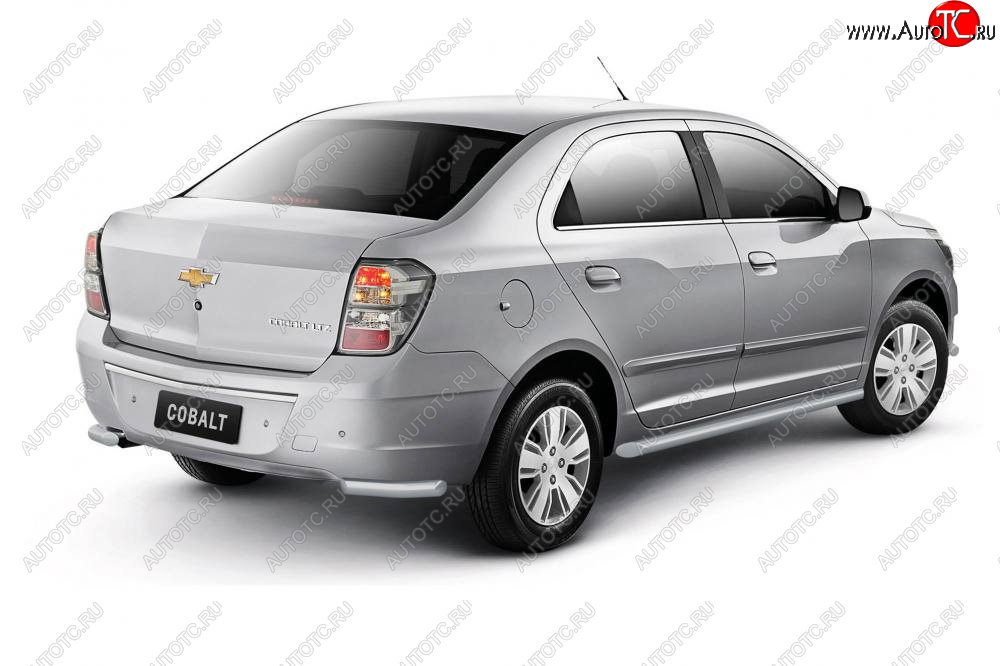 3 789 р. Защита заднего бампера PT GROUP угловая Ø38мм ИСКРА (ППК) CHEVROLET Cobalt 2019- Chevrolet Cobalt (2019-2023) седан 2-ой рестайлинг (Сталь полимерным покрытием в цвет: серебристый ❞Искра❝) с доставкой в г. Керчь Увеличить фотографию 1 3 789 р. Защита заднего бампера PT GROUP угловая Ø38мм ИСКРА (ППК) CHEVROLET Cobalt 2019- Chevrolet Cobalt (2019-2023) седан 2-ой рестайлинг (Сталь полимерным покрытием в цвет: серебристый ❞Искра❝) с доставкой в г. Керчь