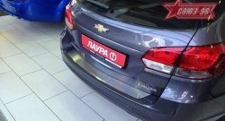 1 484 р. Накладка на задний бампер Souz-96 Chevrolet Cruze HR51S,HR81S хэтчбек (Япония) (2001-2008)  с доставкой в г. Керчь. Увеличить фотографию 2