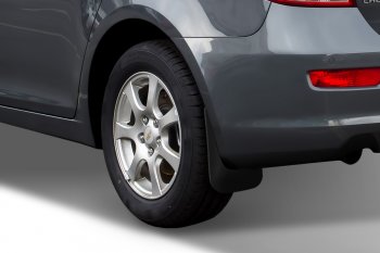 4 799 р. Задние брызговики Frosch Chevrolet Cruze J305 хэтчбек рестайлинг (2012-2015)  с доставкой в г. Керчь. Увеличить фотографию 2