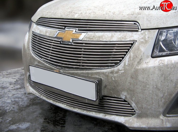 4 399 р. Декоративная вставка воздухозаборника Berkut Chevrolet Cruze J308 универсал рестайлинг (2012-2015)  с доставкой в г. Керчь