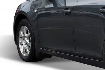 1 249 р. Передние брызговики NovLine Chevrolet Cruze J300 седан дорестайлинг (2009-2012)  с доставкой в г. Керчь. Увеличить фотографию 2