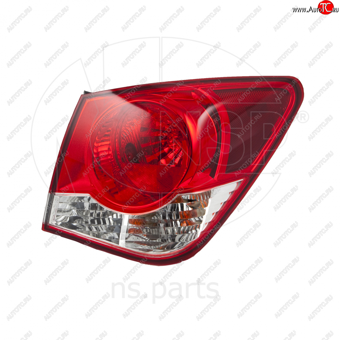 3 499 р. Фонарь задний правый наружный NSP Chevrolet Cruze J300 седан дорестайлинг (2009-2012)  с доставкой в г. Керчь