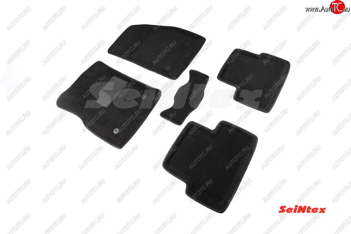 5 499 р. Износостойкие коврики в салон 3D SeiNtex 3D (ворсовые) Chevrolet Cruze J308 универсал рестайлинг (2012-2015)  с доставкой в г. Керчь