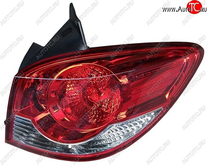 3 379 р. Правый фонарь задний SAT Chevrolet Cruze J305 хэтчбек рестайлинг (2012-2015)  с доставкой в г. Керчь