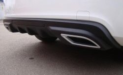 3 589 р. Диффузор заднего бампера Sport  Chevrolet Cruze  J300 (2009-2012) седан дорестайлинг (Глянец под окраску, Неокрашенный)  с доставкой в г. Керчь. Увеличить фотографию 9