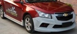 6 999 р. Передний бампер Sport Chevrolet Cruze J300 седан дорестайлинг (2009-2012) (Неокрашенный)  с доставкой в г. Керчь. Увеличить фотографию 2