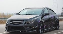 9 299 р. Передний бампер MYRIDE STYLE Chevrolet Cruze J300 седан дорестайлинг (2009-2012) (Неокрашенный)  с доставкой в г. Керчь. Увеличить фотографию 2