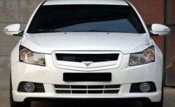 2 999 р. Решётка радиатора Road Runs style Chevrolet Cruze J305 хэтчбек дорестайлинг (2009-2012) (Неокрашенная)  с доставкой в г. Керчь. Увеличить фотографию 3