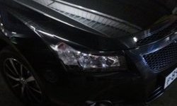 999 р. Реснички на фары CT Chevrolet Cruze J300 седан рестайлинг (2012-2015) (Неокрашенные)  с доставкой в г. Керчь. Увеличить фотографию 2