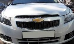 999 р. Реснички на фары RS-style Chevrolet Cruze J300 седан рестайлинг (2012-2015) (Неокрашенные)  с доставкой в г. Керчь. Увеличить фотографию 2