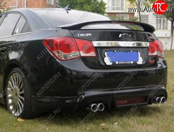3 999 р. Спойлер CT Chevrolet Cruze J300 седан дорестайлинг (2009-2012) (Неокрашенный)  с доставкой в г. Керчь