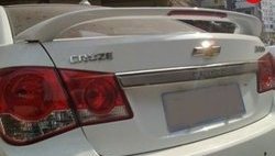 2 689 р. Спойлер M-VRS V2 Chevrolet Cruze J300 седан дорестайлинг (2009-2012) (Неокрашенный)  с доставкой в г. Керчь. Увеличить фотографию 2