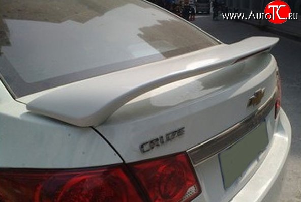 2 689 р. Спойлер M-VRS V2 Chevrolet Cruze J300 седан дорестайлинг (2009-2012) (Неокрашенный)  с доставкой в г. Керчь