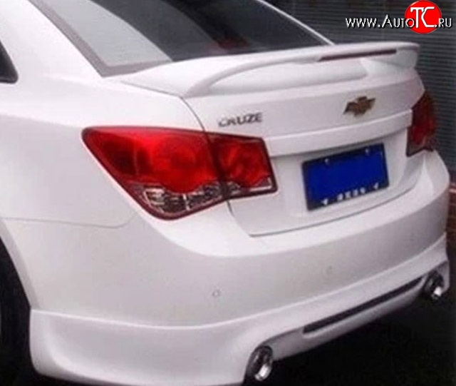 3 599 р. Спойлер M-VRS Chevrolet Cruze J300 седан дорестайлинг (2009-2012) (Неокрашенный)  с доставкой в г. Керчь